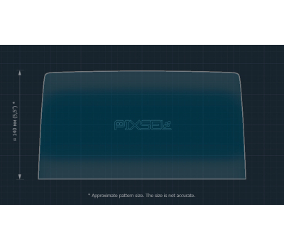 Защитное стекло Pixsel на монитор MG HS 12“ 2018 - 2024(гибридное глянец)