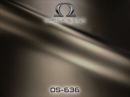 Omega Skinz OS-636 Zombie Shuffle - Коричнево-серая матовая металлик пленка 1.524 m