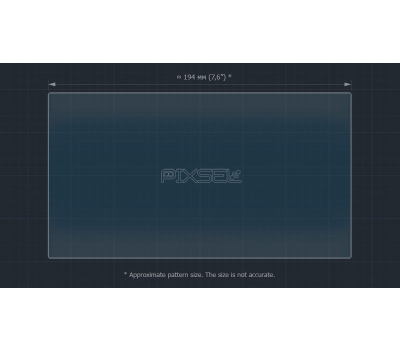 Защитное стекло Pixsel на монитор PORSCHE MACAN - 8.7“ 2017 - 2018 (гибридное мат)