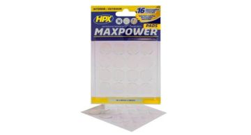 Висічка з двосторонньої стрічки (акрилова) HPX MAXPOWER HT2020CR 20 mm х 20 mm (16 шт./уп)