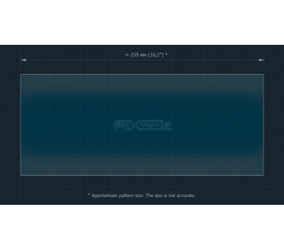 Захисне скло Pixsel на монітор PEUGEOT RIFTER 11.1“ 2024 - (гібридне мат)
