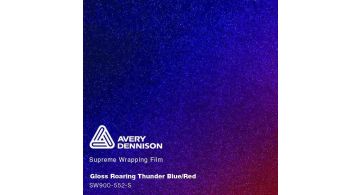 Avery Gloss Roaring Thunder Blue/Red Colorflow BJ0840001 1.524 m
