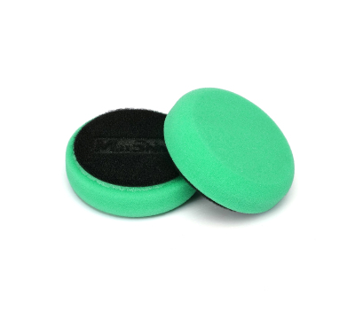 MaxShine Flat Foam Pad Green - Грубый полировальный круг из поролона Ø75/85 mm