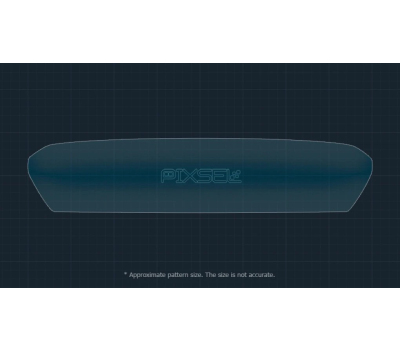 Защитное стекло Pixsel на приборную панель JAECOO 7 11.5“ 2023 - (гибридное глянец)