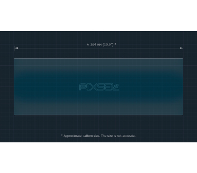 Защитное стекло Pixsel на приборную панель NIO ET7 - 10.9“ 2022 - (гибридное мат)