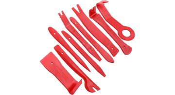 FOSHIO Trim Removal Tool Kit - Набор съемников для клипс, карт дверей, декоративных панелей (9 шт)