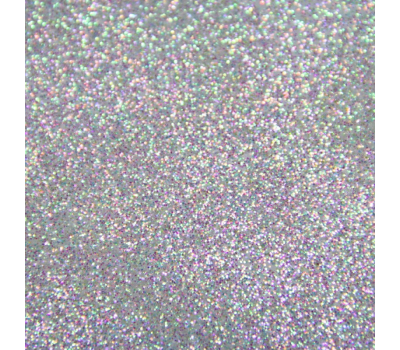 Siser Moda Glitter 2 G0105 Rainbow White