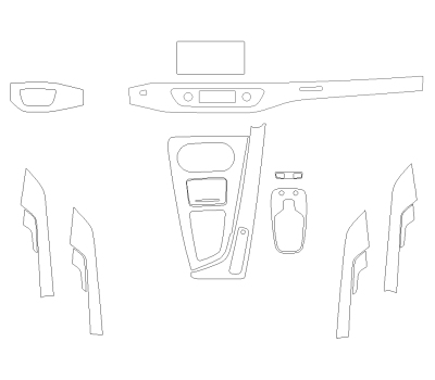 Викрійка для салону AUDI A4 2024