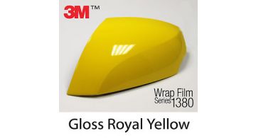 3M 1380 G45 Gloss Royal Yellow 1.524 m
