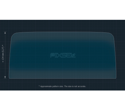 Захисне скло Pixsel на монітор MAXUS T90 - 13.2“ 2022 - (гібридне мат)