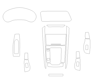 Викрійка для салону MAZDA CX30 2023