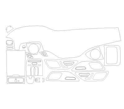 Викрійка для салону MERCEDES-BENZ EQE 2024 -