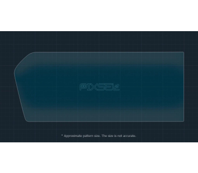 Захисне скло Pixsel на панель приладів GEELY COOLRAY 12.9“ 2023 - (гібридне мат)