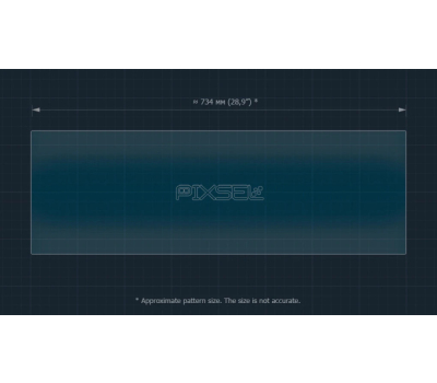 Защитное стекло Pixsel на монитор GEELY GALAXY M9 30.1“ 2025 - (гибридное мат)