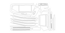 Комплект выкроек для салона AUDI E-TRON 2023 -  /assets/images/items/6335/0810084001712843372.jpg