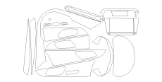 Комплект выкроек для салона KIA CERATO 2021 - 2022  /assets/images/items/6010/0679757001678362641.png