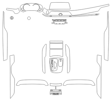 Викрійка для салону BMW 7 2017 M-SPORT