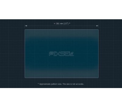 Защитное стекло Pixsel на монитор DENZA N8L 23.1“ 2025 - (гибридное глянец)