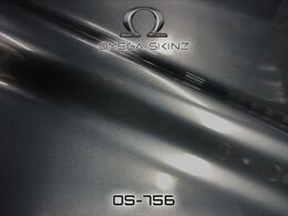 Omega Skinz OS-756 Breaker Of Storms - Темно-сіра глянцева металік плівка 1.524 m