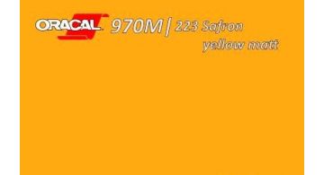 Oracal 970 Saffron Yellow Matt 223 1.524 m