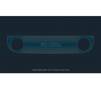 Захисне скло Pixsel на клімат HYUNDAI PALISADE 12.1“ 2025 - (гібридне мат)