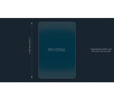 Захисне скло Pixsel на монітор SERES SF5 - 19“ 2019 - (гібридне глянець)