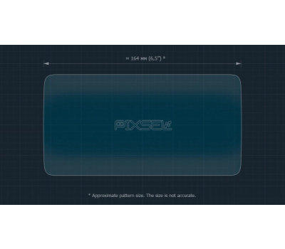 Захисне скло Pixsel на задній клімат-контроль LYNK & CO 900 7.3“ 2025 - (гібридне глянець)