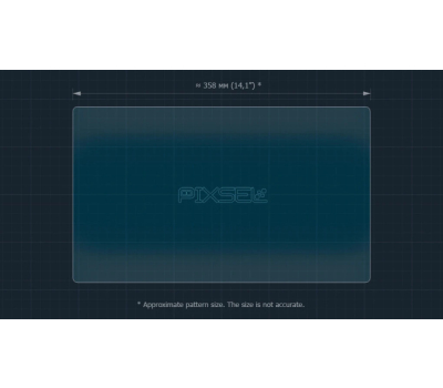 Защитное стекло Pixsel на монитор AVATR 11 16.4“ 2025 - (гибридное глянец)