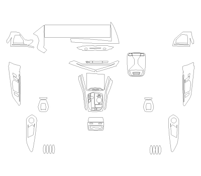 Викрійка для салону BMW XM 2024