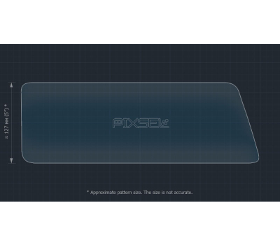 Захисне скло Pixsel на монітор LEXUS RX - 15.6“ 2016 - 2019 (гібридне мат)