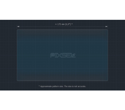 Защитное стекло Pixsel на монитор HYUNDAI i30 - 7.9“ 2017 - 2019 (гибридное глянец)