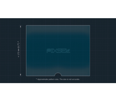 Захисне скло Pixsel на монітор LEXUS NX - 10.8“ 2022 - (гібридне мат)