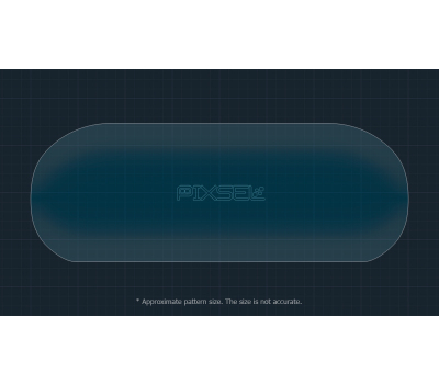 Защитное стекло Pixsel на приборную панель KIA XCEED - 12.7“ 2019 - (гибридное мат)