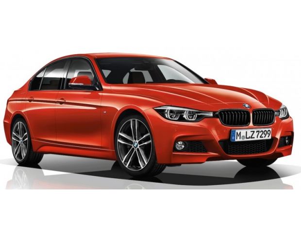 BMW 3 Series M-Sport 2013 Седан Капот частично LLumar Platinum