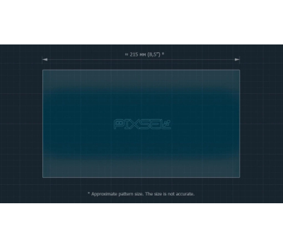 Защитное стекло Pixsel на монитор CITROEN C3 AIRCROSS 9.7“ 2017 - 2024 (гибридное глянец)