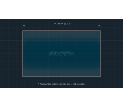 Захисне скло Pixsel на монітор SKODA SCALA - 6.5“ 2019 - 2023 (гібридне глянець)