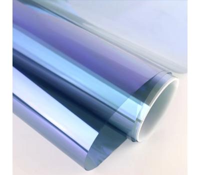 Пленка-хамелеон для тонирования окон авто CM-Blue, 60% 1.524 m