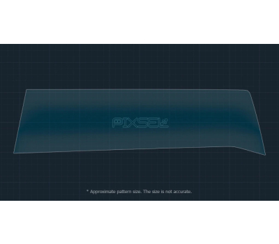 Захисне скло Pixsel для монітора пасажира BYD SUMMER DM-I (XIA) 22.4“ 2025 - (гібридне мат)