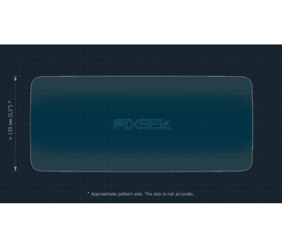 Захисне скло Pixsel на монітор TEYES LUX ONE 12.3“ (гібридне глянець)
