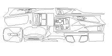 Комплект выкроек для салона BMW 8 2020 4 DOORS  /assets/images/items/5307/0318315001652952841.png