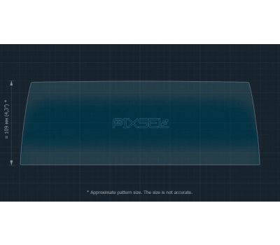 Захисне скло Pixsel на панель приладів HYUNDAI STARIA 12.9“ 2021 - (гібридне мат)