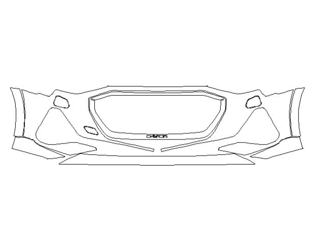 Audi E-Tron Sportback 2021 Внедорожник Передний бампер LEGEND