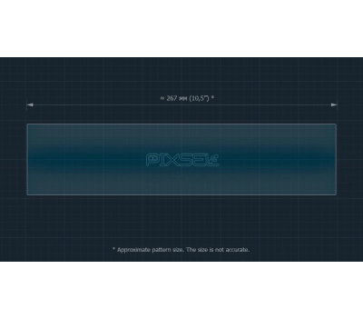 Защитное стекло Pixsel для климат-контроля PEUGEOT 3008 10.8“ 2024 - (гибридное глянец)