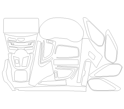 Викрійка для салону ACURA RDX 2024 -