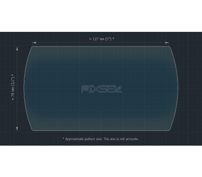 Защитное стекло Pixsel на монитор MINI COOPER - 6.4“ 2014 - 2019 (гибридное глянец)