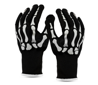 Foshio Luminous Car Wrap Gloves - Люминесцентные перчатки для работ с пленкой (пара)