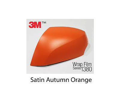 3M 1380 S284 Satin Autumn Orange Metallic 1.524 m