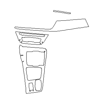 Комплект викрійок для салону BMW 1 SEDAN 2017