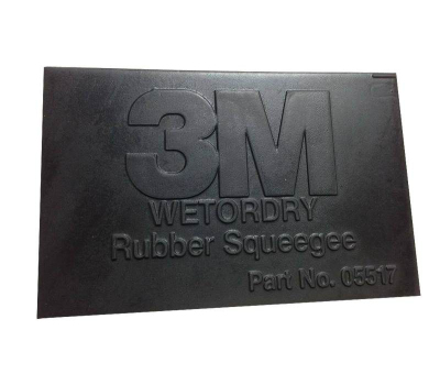 3M WetOrDry Rubber Squeegee - М'яка гумова вигонка 7 х 10.5 cm
