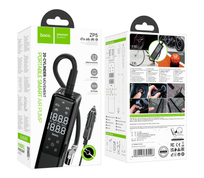 HOCO ZP5 May Smart Air Pump - Автомобильный беспроводной насос